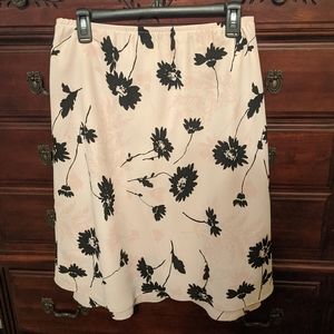Pink Floral Women's Skirt
